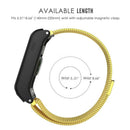 for Garmin vivoactive HR Watch band, Milan loop stainless steel replacement