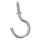 BH01111 Chrome Plated Mug Shouldered Cup Hooks, 25 mm (1 inch) - Pack of 20 E1W7