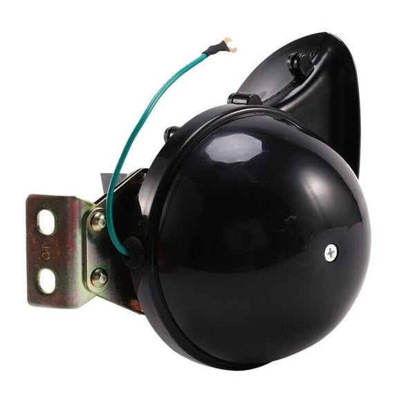 Car Styling Loud 300DB 24V Black Electric Snail Horn Air Horn Raging Sound  T9Z3