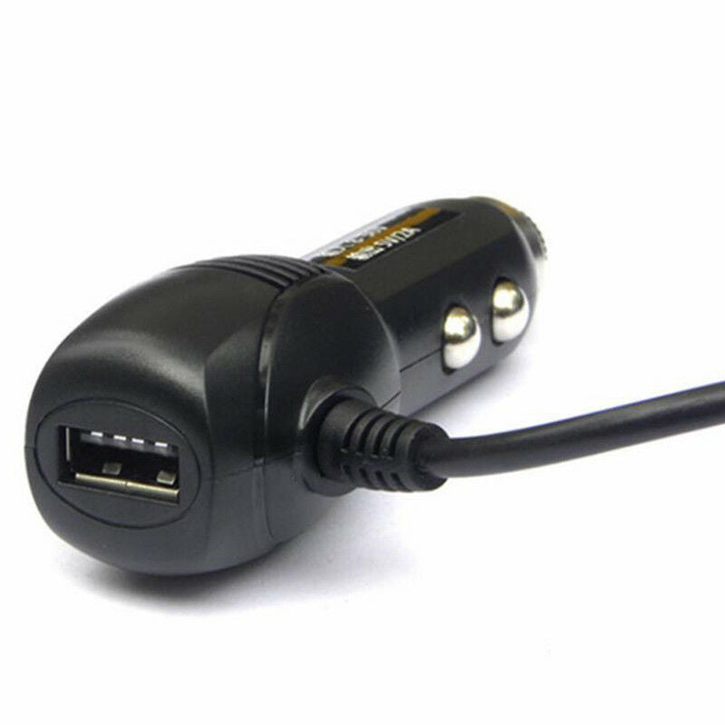 MiniUSB Port 5V 2A CarCharger Adapter For Car DVR Vehicle Charging 3.5m CableLJ