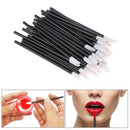100 Disposable Lip Brush Gloss Wands Applicator Makeup Cosmetic Tool Beauty3C