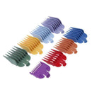 8pcs/Set Cutting Hair Clipper Premium Guides Combs Universal Color Metal D1E6