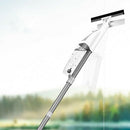 Glass Cleaning Brush With Water Spray Window Cleaner Aluminum Long Handle W