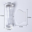Dual end nail art stamper double head soft professional nail stamp clear silic Z