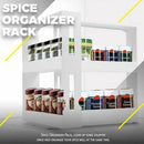 Rotating Shelf Spice Organizer Slide Kitchen Cabinet Cupboard Storage RackS Bj