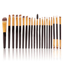 20pcs Makeup Blending Brushes Set Face Powder Foundation Eyeshadow Lip Brush