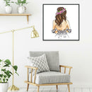 5D DIY Full Drill Diamond Painting Girl Embroidery Mosaic Craft Kits (W519)