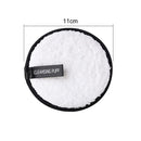 Soft Makeup Remover Puff Sponge Face Cleansing Powder Puff Pads (White) A