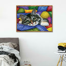 5D DIY Full Drill Diamond Painting Cross Stitch Embroidery Wall Art (Cat06)