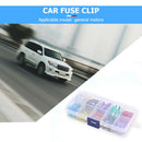 100pcs Zinc Fuse Standard Medium Blade Car Auto Fuses Kit Car Accessories