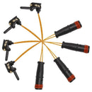 4 Pcs 2205401717 2115401717 Brake Pad Wear Sensor Compatible For Mercedes F Z1Y8
