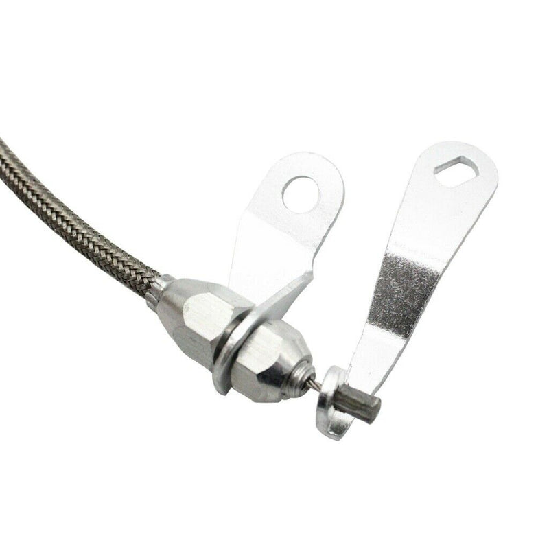 Stainless Braided Kickdown Cable Detent for Ford C4 Transmission, Easy to
