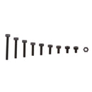 280Pcs M3 Stainless Steel Hex Socket Head Cap Screws Nuts Assortment Kit