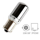 2X Amber 1156/BAU15S 3014-144SMD LED Bulb HighPower Super Bright Brake Light