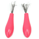 2x Metal Cleaning Hair Comb Brush Cleaner Remover Plastic Handle Embedded Tool