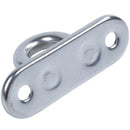 4pcs 5mm 304 Stainless Steel Oblong Pad Eye Plate Staple Ring Hook E3Q3
