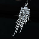 Rhinestone Tassel Navel Dangle Button Belly Ring Bar Jewelery Lot