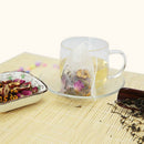 100x Empty Teabags String Heat Seal Filter Paper Herb Loose Tea Bags Teabag LJ
