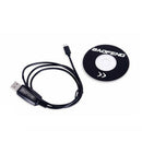 Walkie Talkie Programming Cable Plastic Black For Baofeng BF-T1 Practical
