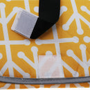Baby Portable Changing Pad 3-in-1 Diaper Clutch Changing Station Yellow