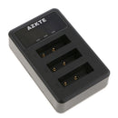 Triple USB Charger Cradle NP-BX1 Battery for Sony DSC-RX100/HX300/RX1, AS15