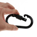 5/8" Rock Climbing Rope Grab Protecta & 25KN Screw Lock Carabiner
