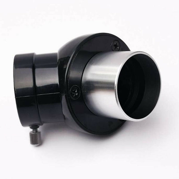 1.25" 45 Degree Erecting Prism Diagonal Adapter for Telescope Eyepiece Black