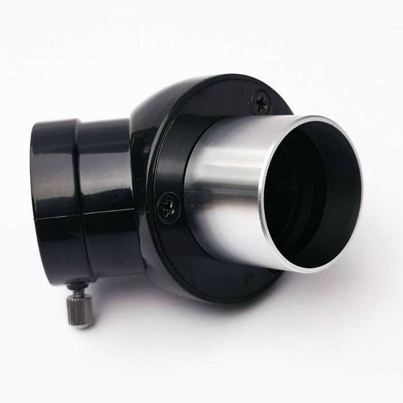 1.25" 45 Degree Erecting Prism Diagonal Adapter for Telescope Eyepiece Black