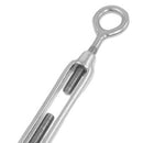 304 Stainless Steel Wire Hook Eye Turn Buckle, 3.8-5.1-Inch O7R5