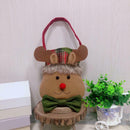 Christmas Cute Elk Candy Bag Handbag Home Party Decor Gift Bag (Light Brown