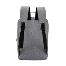 Usb Charging Laptop Canvas Backpack For 15.6 Inch Notebook Bags Waterproof