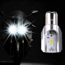 9V-80V BA20D H6 COB LED Motorcycle Headlight High/Low Beam Light Bulb lamps 12W