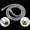 1.5m Steel Hand Held Flexible Bathroom Shower Hose New. O1M5 Wa Stainless S R4G0