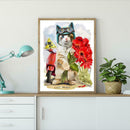 5D DIY Full Drill Diamond Painting Animals Embroidery Craft Kits Decor (10)