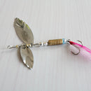 1pc Sinking Lifelike Fishing Lure Paillette Tackle Treble Hook SpinnerLJait LJ