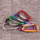 10x Type 8 Mountaineering Hook Carabiner D-Ring Key Chain Clip Outdoor Buc BUJ