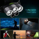 Multifunctional outdoor light 5LED USB charge light H4Z6