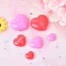 6Pcs/set heart magnetic pin button notice memo message note whiteboard maï¼W