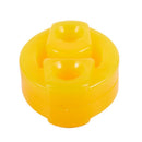Rubber 2 Holes Race Car Muffler Exhaust Hanger Bushing 2 Pcs