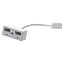 One BT Plug to Two UK BT Telephone Socket Adapter Splitter I9F1