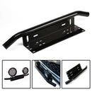 Aluminum alloy car bumper license plate bracket fog light installation brac