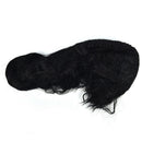 Synthetic Wigs Hair New Fashion Men's Fluffy Medium Wavy Natural Black WigsB Bj