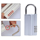 4 Digit Combination Key Lock Box Safe Security Storage Door Padlock Lockbox Home