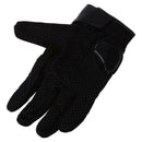 1 Pair Motorcycle Gloves Racing Gloves Fiber PU Black -XL V4B1