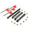 4pcs Jet Boring Bar Rod Turning Tool Holder Set With 10pcs