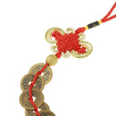 Qing Dynasty Red Chinese Knot Luck Coins Wealth Home Decor Ornament style 8