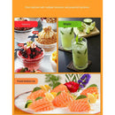 Household Mini Portable Ice Crusher Hand Crank Shaved Ice Machine Manual Ice