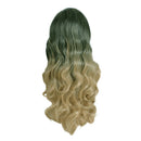 European And American Wig Ladies Gradient Long Curly Hair Ladies Wavy Curly