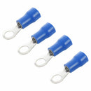 25pcs Insulated Crimp Ring Terminal Wire Connector 16-14AWG M4