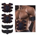 4x Wireless EMS Stimulator Arm Abdominal Toning Belt Abs Gym Muscle Shaping Gear